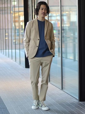 YUKIさん（メンズ・176cm）の冬コーディネート