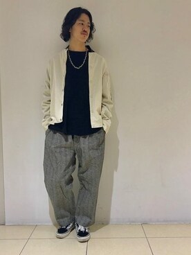 「TAILOR TOYO」｜YUKIさん（メンズ・176cm）の冬コーディネート