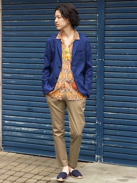 YUKIさん（メンズ・176cm）の春コーディネート