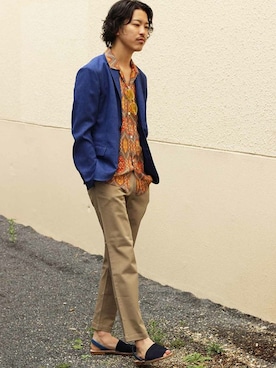 YUKIさん（メンズ・176cm）の春コーディネート