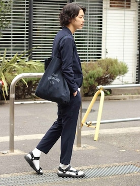 「SAVE KHAKI UNITED（セーブカーキユナイテッド）のアイテム」を使った、YUKIさん（メンズ・176cm）の春コーディネート