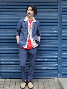 YUKIさん（メンズ・176cm）の春コーディネート