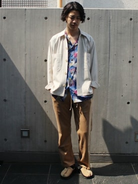 YUKIさん（メンズ・176cm）の夏コーディネート