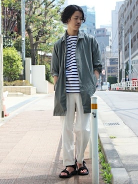 YUKIさん（メンズ・176cm）の春コーディネート