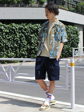 YUKIさん（メンズ・176cm）の夏コーディネート