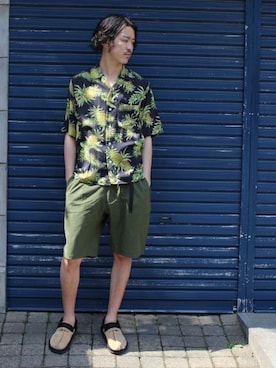 「reyn spooner（レインスプーナー）のアイテム」を使った、YUKIさん（メンズ・176cm）の春コーディネート