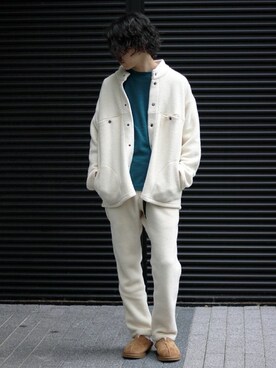 「Gramicci（グラミチ）のアイテム（ブルゾン）」を使った、YUKIさん（メンズ・176cm）の秋コーディネート