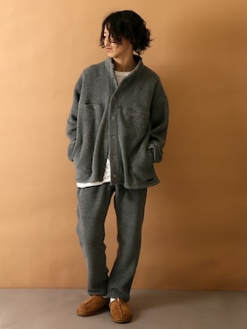 「Gramicci（グラミチ）のアイテム（ブルゾン）」を使った、YUKIさん（メンズ・176cm）の夏コーディネート