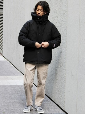 「JOURNAL STANDARD（ジャーナルスタンダード）のアイテム（ダウンジャケット/コート）」を使った、YUKIさん（メンズ・176cm）の秋コーディネート