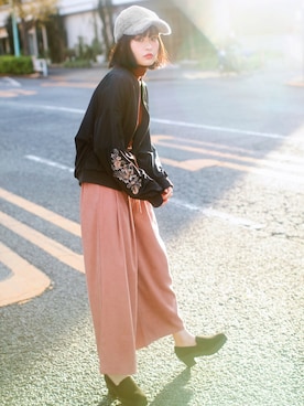 「アイテム（その他シューズ）」を使った、GRLグレイル_OFFICIALさん（レディース・166cm）の冬コーディネート