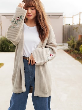 「GRL（グレイル）のアイテム（その他アウター）」を使った、GRLグレイル_OFFICIALさん（レディース・155cm）の冬コーディネート