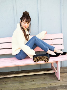 GRLグレイル_OFFICIALさん（レディース・155cm）の冬コーディネート