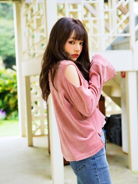 「GRL（グレイル）のアイテム（その他トップス）」を使った、GRLグレイル_OFFICIALさん（レディース・155cm）の冬コーディネート