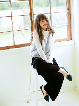 「トレンド」｜GRLグレイル_OFFICIALさん（レディース・155cm）の冬コーディネート