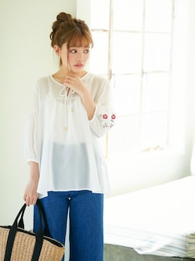 GRLグレイル_OFFICIALさん（レディース・155cm）の春コーディネート