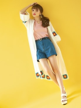 「厚底」｜GRLグレイル_OFFICIALさん（レディース・155cm）の春コーディネート