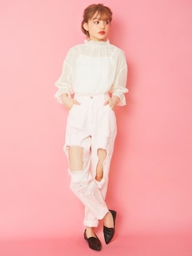 GRLグレイル_OFFICIALさん（レディース・155cm）の夏コーディネート