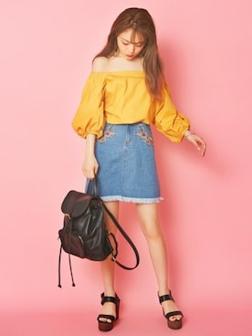 GRLグレイル_OFFICIALさん（レディース・155cm）の夏コーディネート