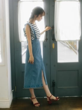 GRLグレイル_OFFICIALさん（レディース・158cm）の夏コーディネート