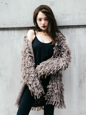 「GRL（グレイル）のアイテム（キャミソール）」を使った、GRLグレイル_OFFICIALさん（レディース・155cm）の秋コーディネート
