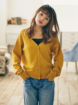 「GRL」｜「アイテム（チューブトップ）」を使った、GRLグレイル_OFFICIALさん（レディース・158cm）の秋コーディネート