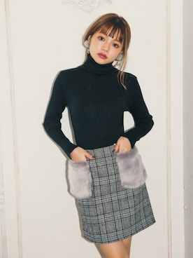 「GRL（グレイル）のアイテム（リング）」を使った、GRLグレイル_OFFICIALさん（レディース・158cm）の秋コーディネート