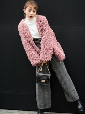 「スタッズ」｜GRLグレイル_OFFICIALさん（レディース・158cm）の秋コーディネート