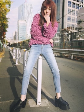 GRLグレイル_OFFICIALさん（レディース・158cm）の冬コーディネート