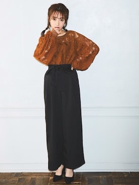 GRLグレイル_OFFICIALさん（レディース・158cm）の冬コーディネート