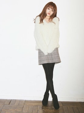 GRLグレイル_OFFICIALさん（レディース・158cm）の冬コーディネート