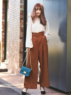 GRLグレイル_OFFICIALさん（レディース・158cm）の冬コーディネート