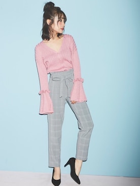 「ラメ」｜GRLグレイル_OFFICIALさん（レディース・158cm）の冬コーディネート