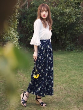 GRLグレイル_OFFICIALさん（レディース・158cm）の春コーディネート