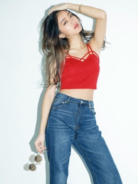 「ブラトップ」｜GRLグレイル_OFFICIALさん（レディース・166cm）の春コーディネート