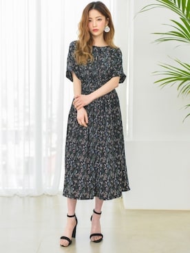 「GRL（グレイル）のアイテム（アクセサリー）」を使った、GRLグレイル_OFFICIALさん（レディース・165cm）の春コーディネート