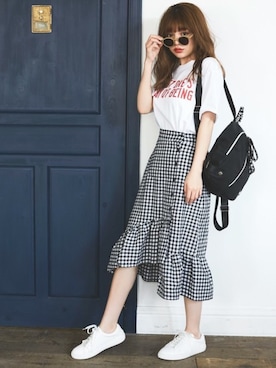 GRLグレイル_OFFICIALさん（レディース・158cm）の春コーディネート