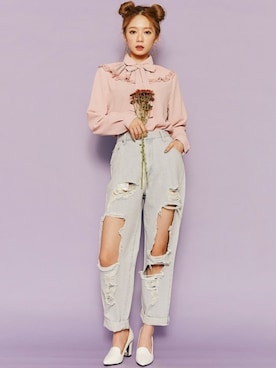 GRLグレイル_OFFICIALさん（レディース・166cm）の春コーディネート