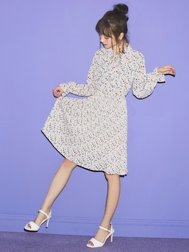 「プリーツ」｜GRLグレイル_OFFICIALさん（レディース・158cm）の夏コーディネート