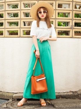 GRLグレイル_OFFICIALさん（レディース・158cm）の夏コーディネート