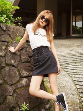 GRLグレイル_OFFICIALさん（レディース・158cm）の夏コーディネート