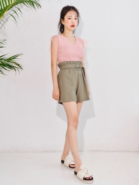 「チュール」｜GRLグレイル_OFFICIALさん（レディース・162cm）の夏コーディネート