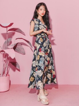 「GRL（グレイル）のアイテム（シャツワンピース）」を使った、GRLグレイル_OFFICIALさん（レディース・162cm）の夏コーディネート