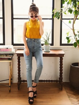 GRLグレイル_OFFICIALさん（レディース・158cm）の夏コーディネート