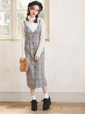 GRLグレイル_OFFICIALさん（レディース・161cm）の秋コーディネート