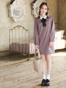 厚底ヒールローファーを使ったショップスタッフのコーディネート一覧 Wear