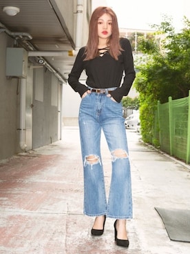 GRLグレイル_OFFICIALさん（レディース・158cm）の秋コーディネート