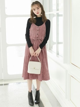 「セットアイテム」｜GRLグレイル_OFFICIALさん（レディース・161cm）の秋コーディネート