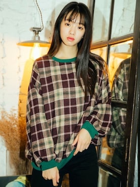 「GRL（グレイル）のアイテム（その他トップス）」を使った、GRLグレイル_OFFICIALさん（レディース・168cm）の秋コーディネート