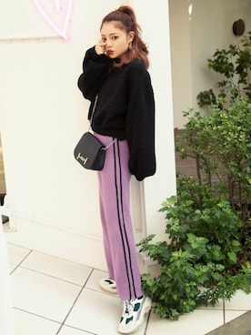 「GRL（グレイル）のアイテム（その他トップス）」を使った、GRLグレイル_OFFICIALさん（レディース・158cm）の冬コーディネート