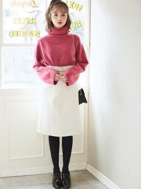 GRLグレイル_OFFICIALさん（レディース・161cm）の冬コーディネート